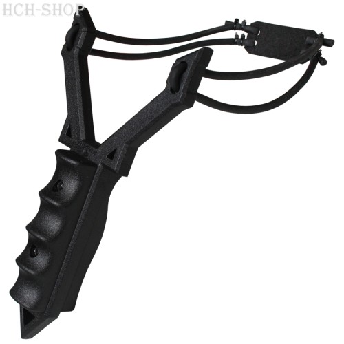 Preview: Haller Power slingshot Black Sling Quad String Technology